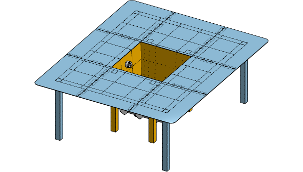 CAD-Snapshot einer Stahlform